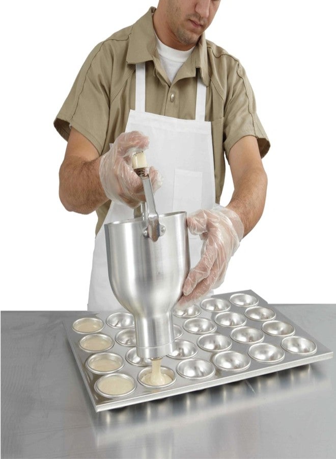 FSE AF30W Economy Stainless Steel Pancake Dispenser, 13" Heavy Duty Pancake Dispenser with Portion Control Dial, 8 Settings from 1/2 oz. to 3 oz., Easy to Clean Design - Image 2